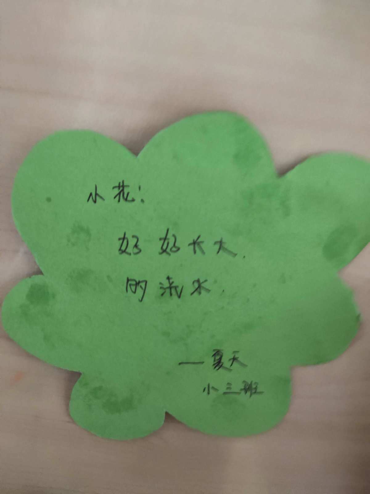 环保绿色心愿卡内容怎么写_环保心愿卡制作_绿色心愿环保卡图片