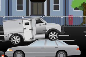 疯狂城市面包车司机 